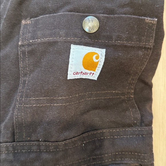 Carhartt Dark Brown Overalls women’s - Picture 2 of 6